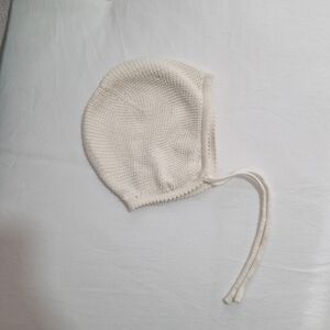 Zara Cream Knit Kids Hat